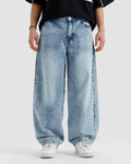 Baggy Jeans Shaded Blue
