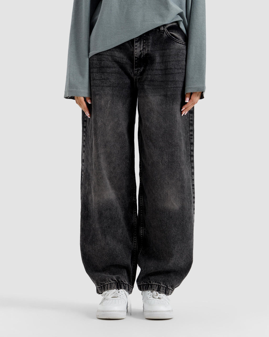 Baggy Jeans Shaded Black