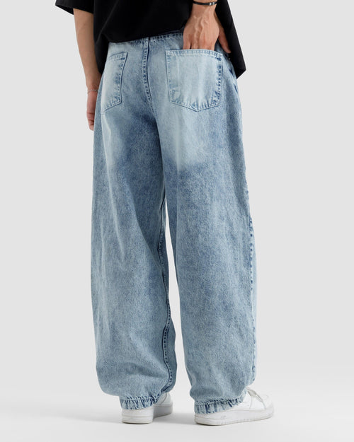 Baggy Jeans Shaded Blue