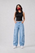 Rogue Cargo Denim | Blue