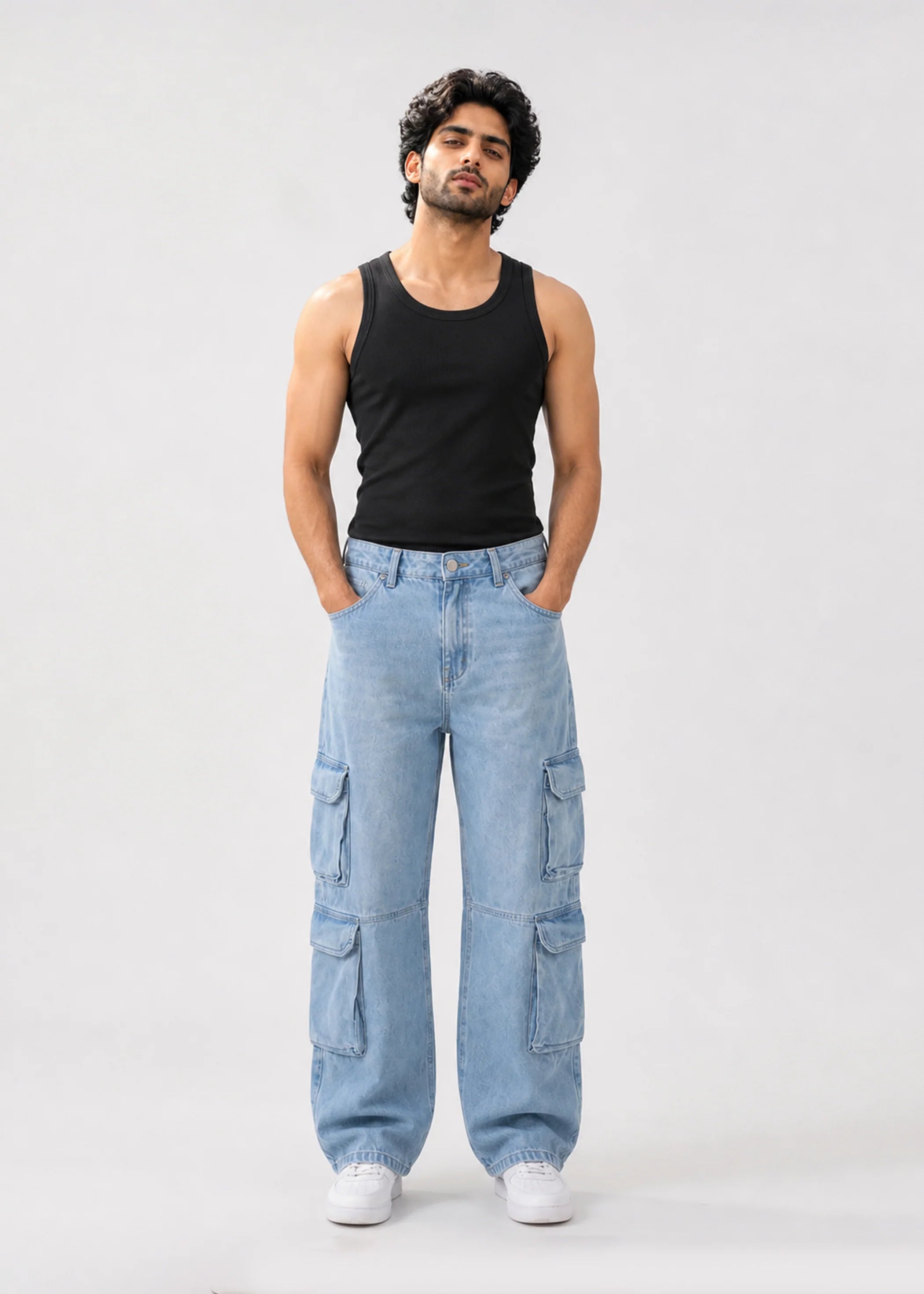 Rogue Cargo Denim | Blue