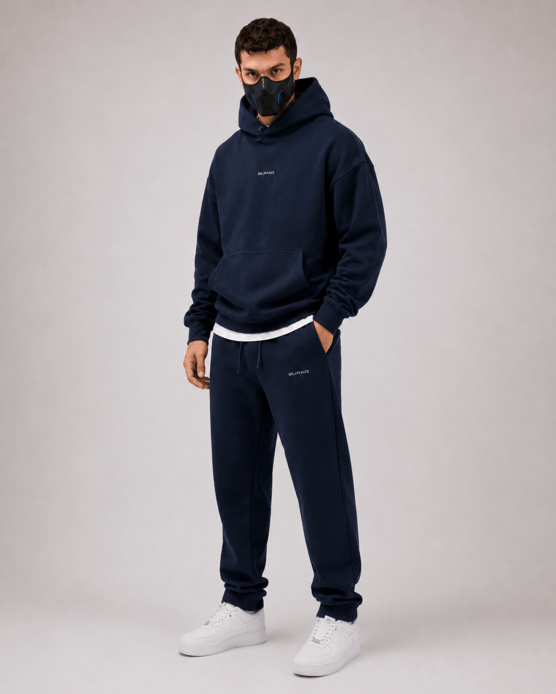 Navy Blue Essential Hoodie