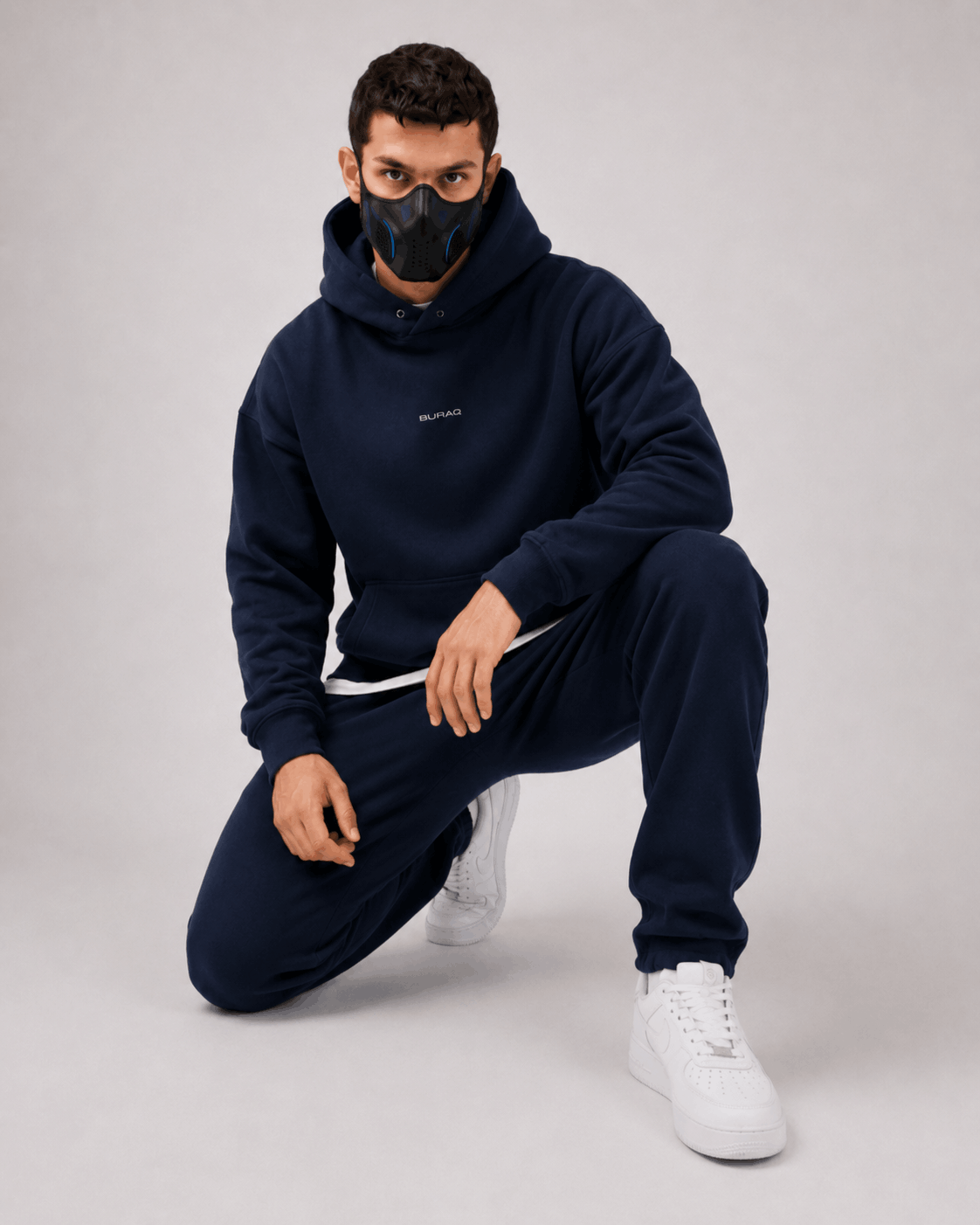 Navy Blue Essential Hoodie