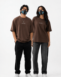 Interlock Basic Essential - Brown T-Shirt