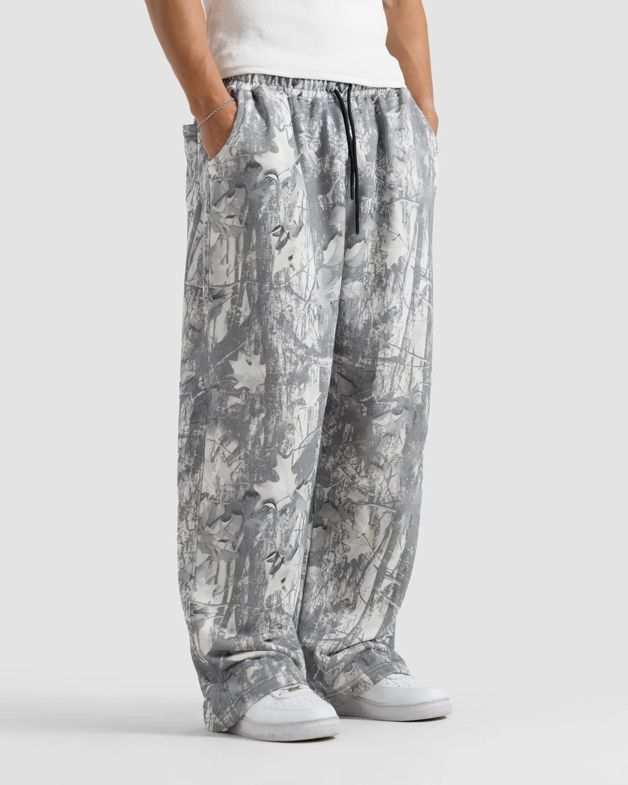 Camo Baggy Fit Trousers