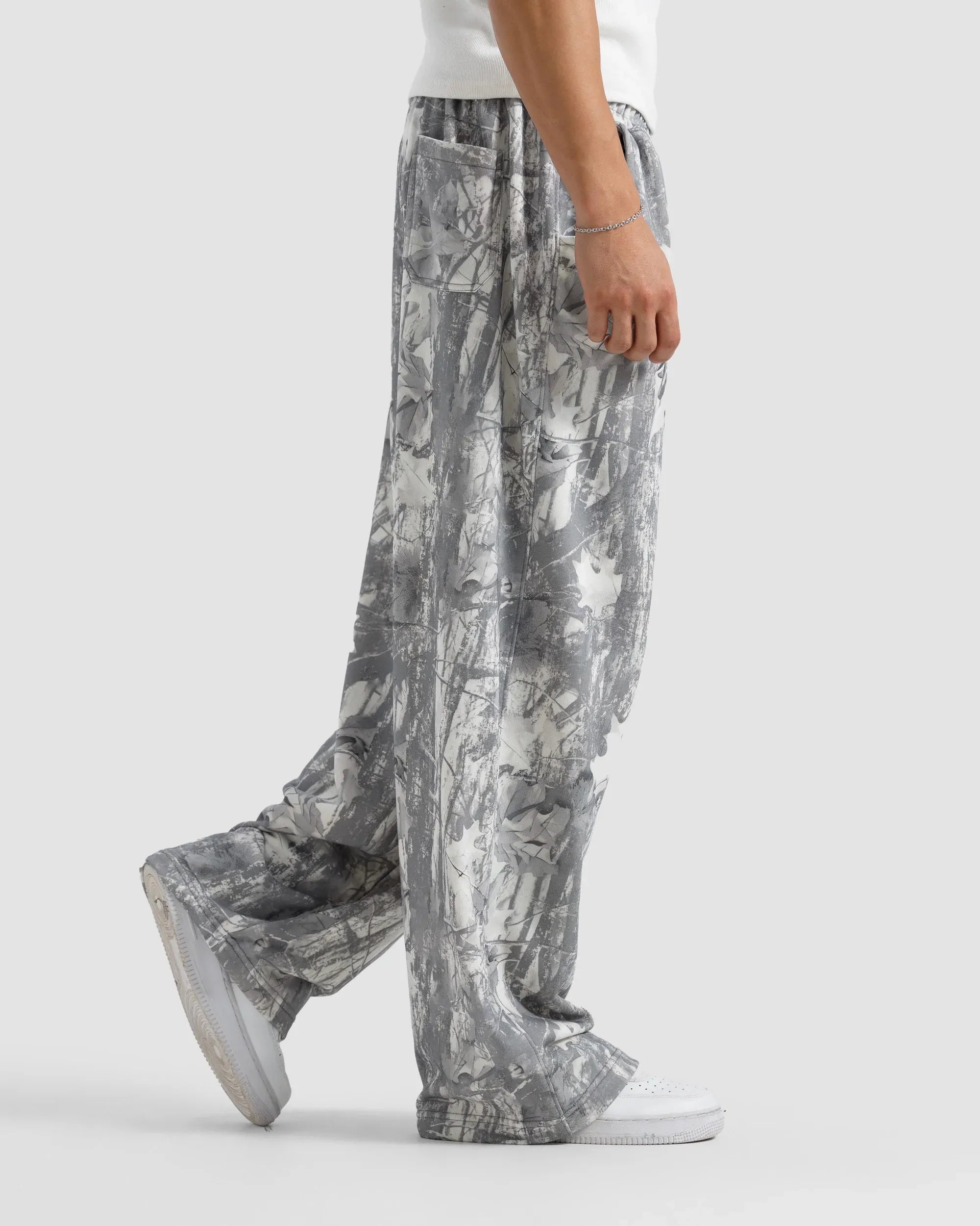 Camo Baggy Fit Trousers