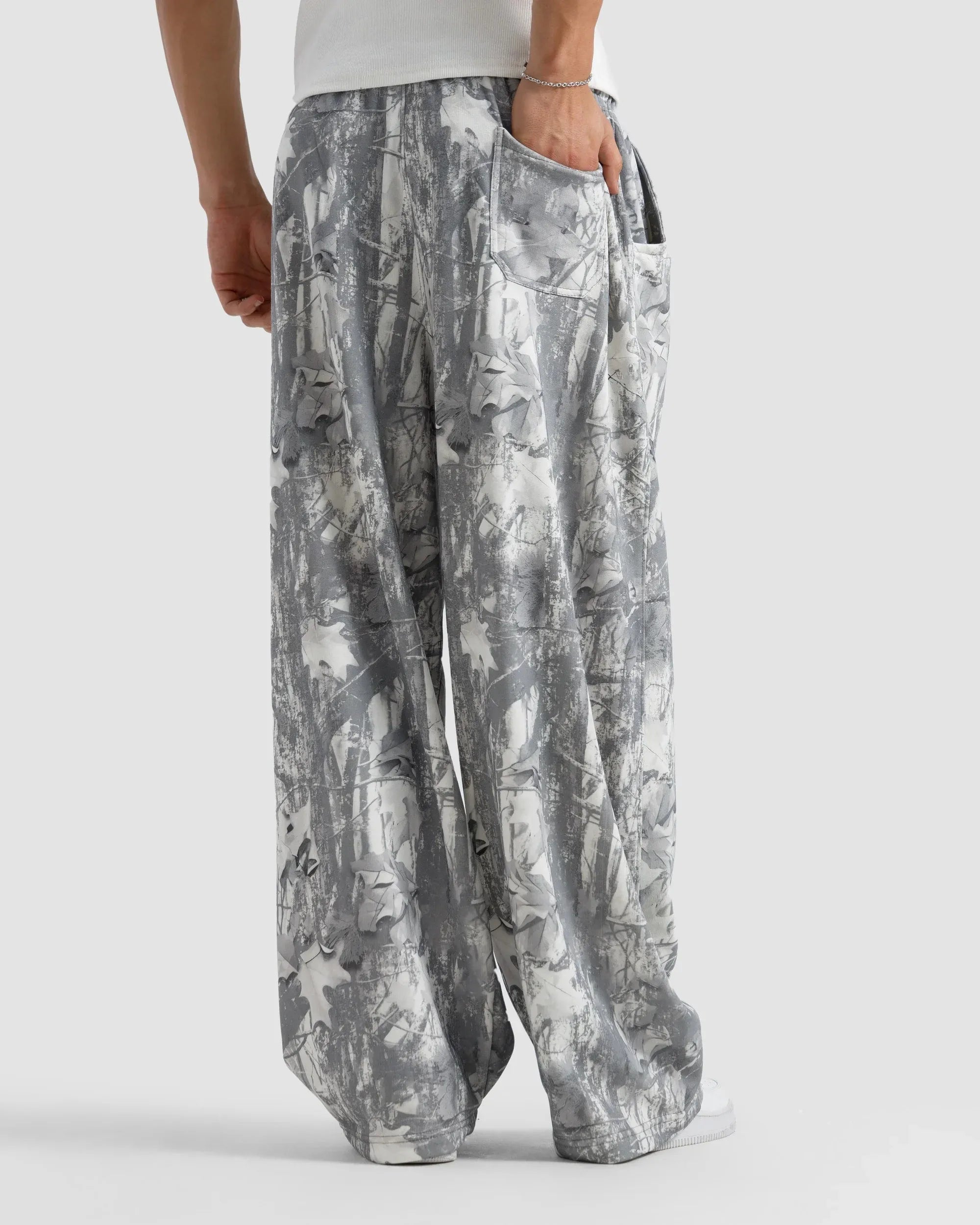 Camo Baggy Fit Trousers